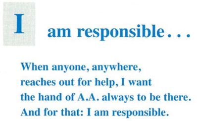 A.A. Responsibility Declaration