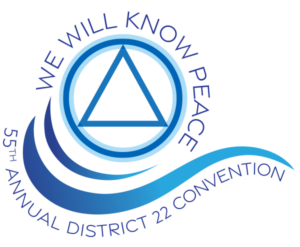 Convention Logo "We Will Know Peace"